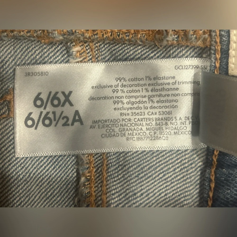 Osh Kosh Girls Flared Blue Jeans